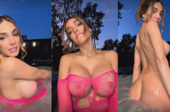Lyna Perez Pool Livestream Video Leaked