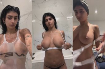 Mia Khalifa Post Shower Video Leaked