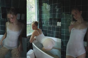 Caroline Zalog Bathtub Tease Video Leaked