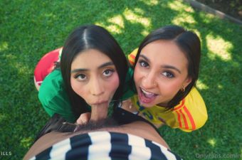 Violet Myers Threesome With Max Fills Video Leaked