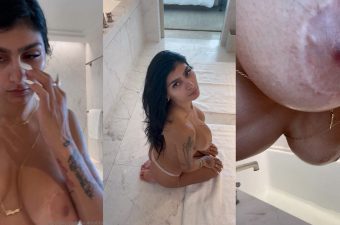 Mia Khalifa 34min Bathing Video Leaked