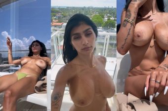 Mia Khalifa Balcony Full Nude Video Leaked